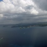 Vue aérienne de la Martinique