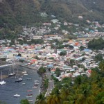 Vue sur la Soufrière