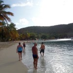 La plage de Mayreau