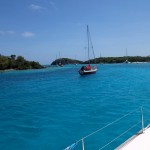 En route vers les Tobago Cays