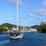 L'entrée de Rodney Bay