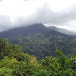 Vue de l'Observatoire de la Montagne Pelée