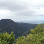 Vue de l'Observatoire de la Montagne Pelée